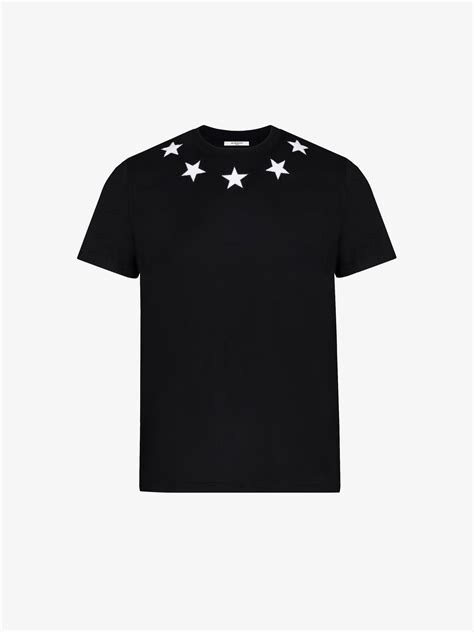 givenchy metal stars t shirt|men's givenchy t shirt sale.